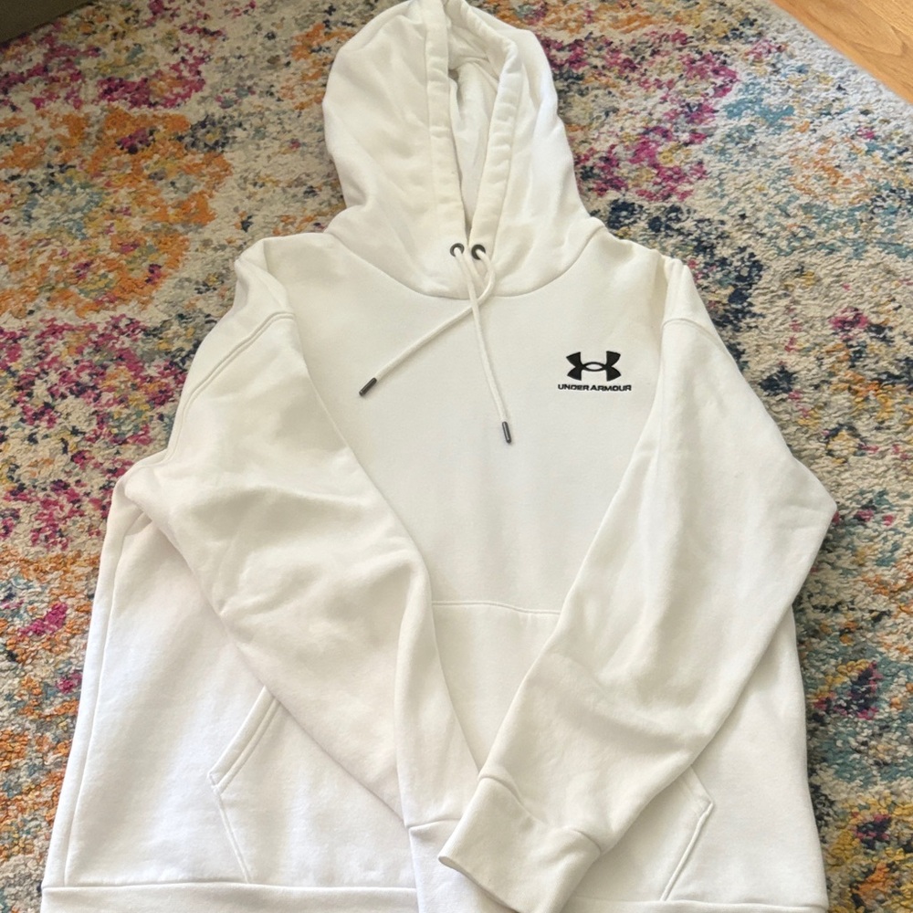 Under Armour White Hoodie